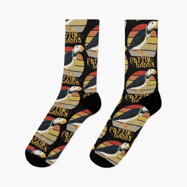 Item preview, Cool Retro Vintage Puffin Rapper designed and sold by pekanelm43.
