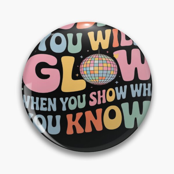 Item preview, Today You Will Glow When You Show What You Know Test Day designed and sold by AvagondaMind.