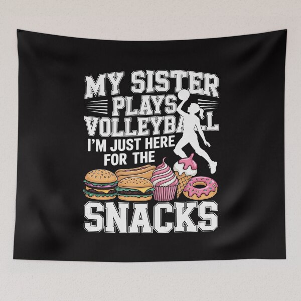 Item preview, My Sister Plays Volleyball Brother Of A Volleyball Player designed and sold by Silicula.
