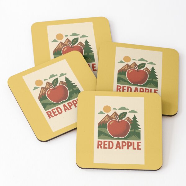 Item preview, Red Apple – Vintage Nature Illustration designed and sold by NomadUSArt.