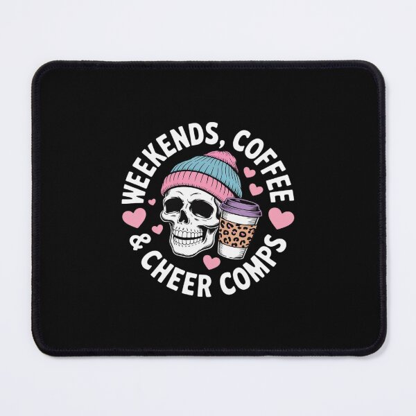 Item preview, Weekends Coffee Cheer Mom Of A Cheerleader Mother Cheer Mama designed and sold by LinlinsDemons.