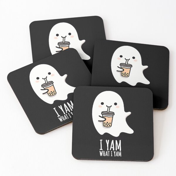 Item preview, Funny Ghost – Cute Kawaii Boba Pun Halloween Design designed and sold by Taans-Creation.