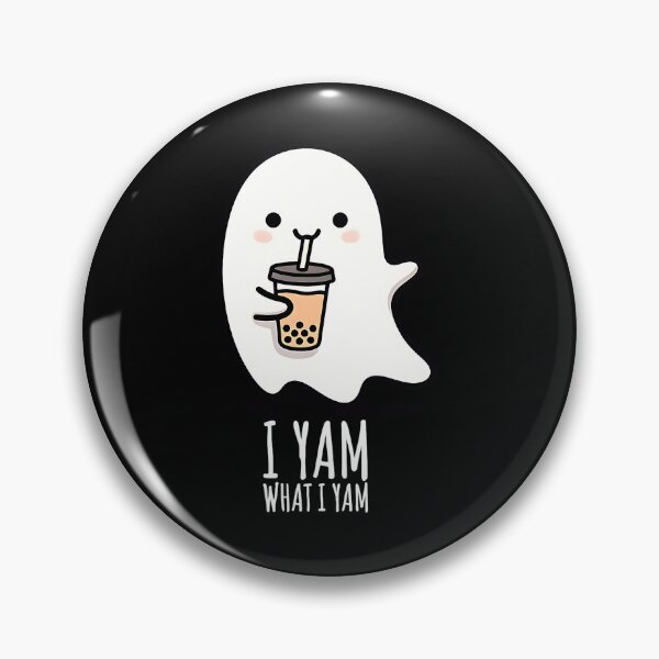 Item preview, Funny Ghost – Cute Kawaii Boba Pun Halloween Design designed and sold by Taans-Creation.