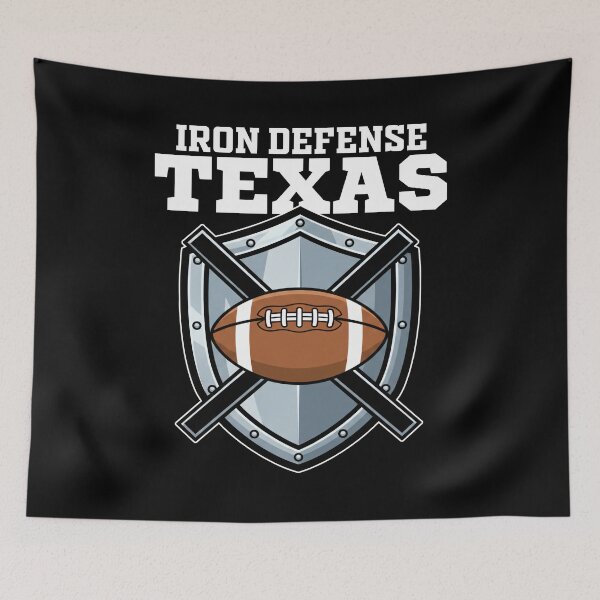 Item preview, TEXAS IRON DEFENSE - DALLAS FOOTBALL designed and sold by KEF Custom.