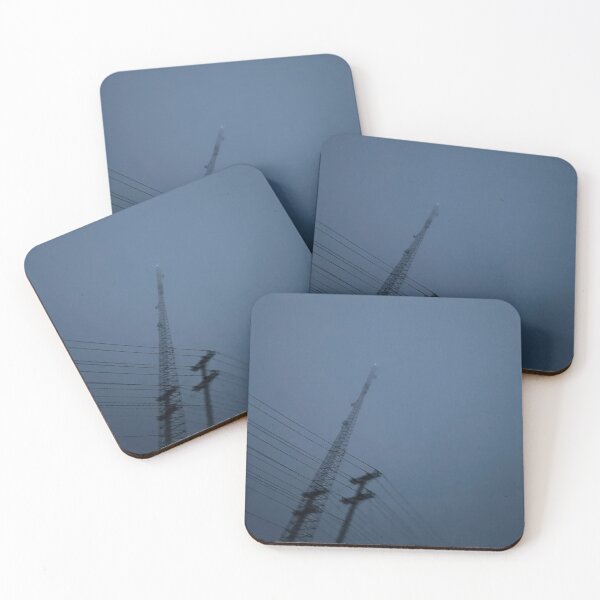 Item preview, foggy radio tower designed and sold by meuliasshop.