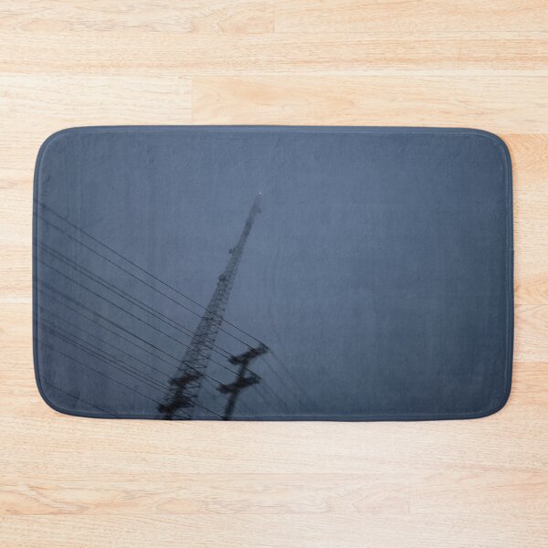 Item preview, foggy radio tower designed and sold by meuliasshop.