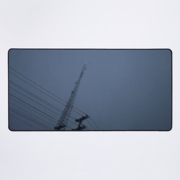 Item preview, foggy radio tower designed and sold by meuliasshop.
