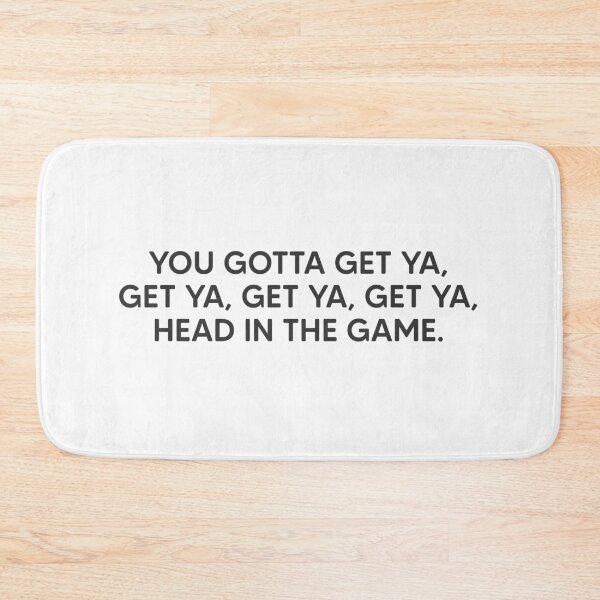 Item preview, Get Ya Head In The Game. designed and sold by mantrasupply.