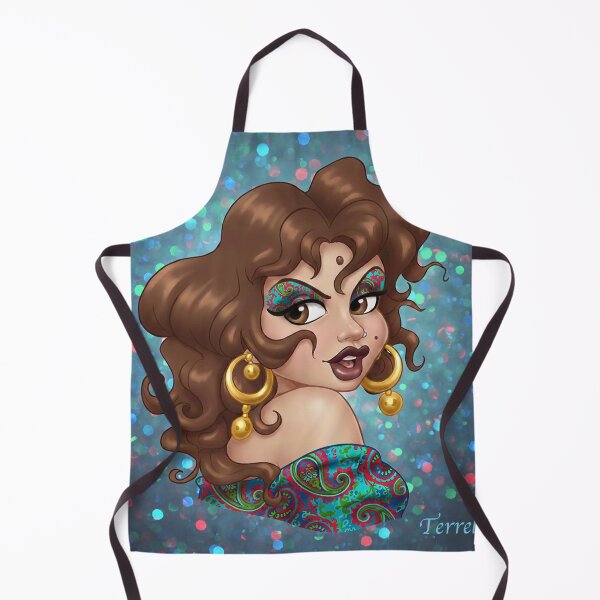 Item preview, Young Lady in Paisley designed and sold by MeadowPixieArts.