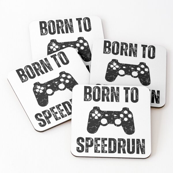 Item preview, Born To Speedrun Gamer Controller Graphic designed and sold by PHRASEandSTYLE.