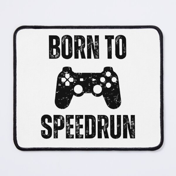 Item preview, Born To Speedrun Gamer Controller Graphic designed and sold by PHRASEandSTYLE.