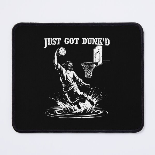 Item preview, Just Got Dunked Funny Baptism Jesus Playing Basketball designed and sold by PeggyBeverly.