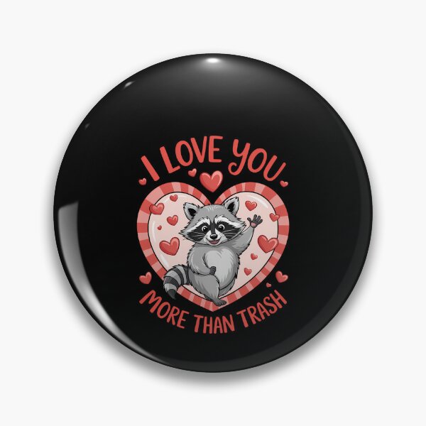 Item preview, Raccoon Valentine_s Day Funny Meme designed and sold by SyncSusscess.