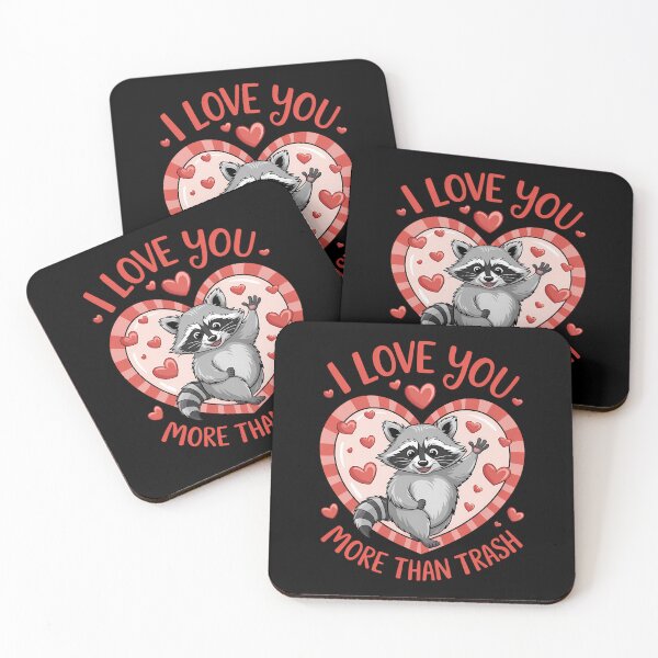 Item preview, Raccoon Valentine_s Day Funny Meme designed and sold by SyncSusscess.