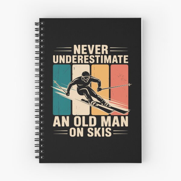 Item preview, Skiing Never Underestimate An Old Man On Skis designed and sold by DentistLegal.