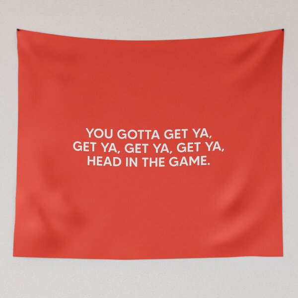 Item preview, Get Ya Head In The Game. designed and sold by mantrasupply.
