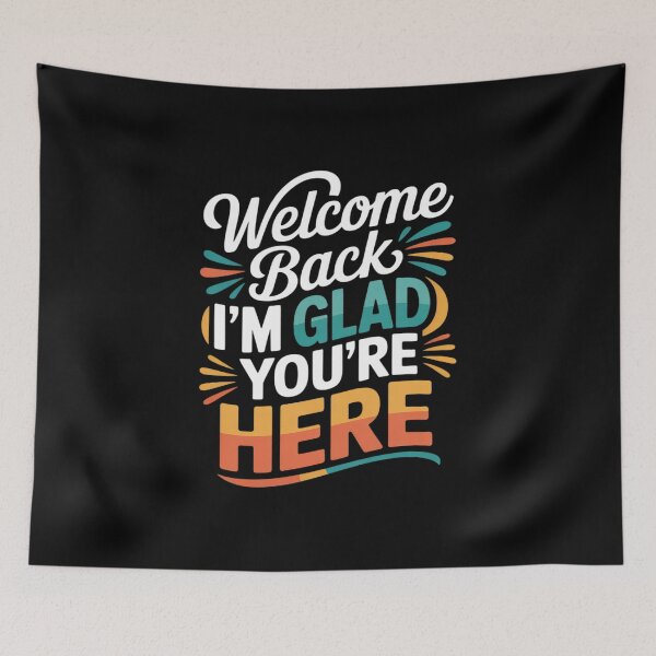 Item preview, Welcome Back I_m Glad You’re Here Teacher 1st Day Of School designed and sold by LinlinsDemons.