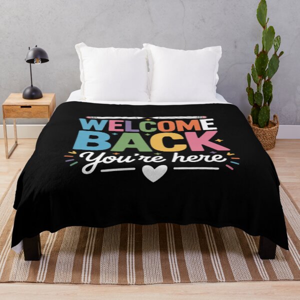Item preview, Welcome Back I'm Glad You're Here 1st Day Of School Teachers designed and sold by LinlinsDemons.