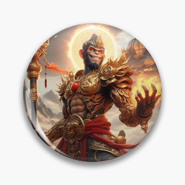Item preview, Monkey King - Sun Wukong designed and sold by GalleryBrisArt.