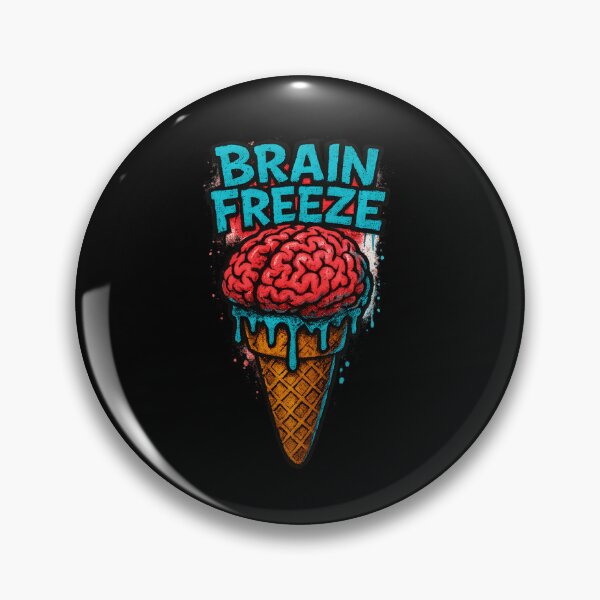 Item preview, Brain Freeze Ice Cream Cone Graffiti Style Streetwear designed and sold by pekanelm43.