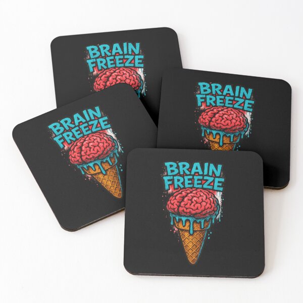 Item preview, Brain Freeze Ice Cream Cone Graffiti Style Streetwear designed and sold by pekanelm43.