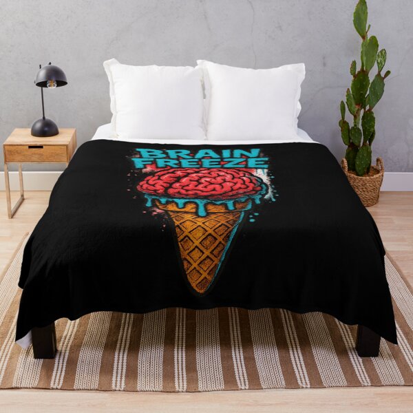 Item preview, Brain Freeze Ice Cream Cone Graffiti Style Streetwear designed and sold by pekanelm43.
