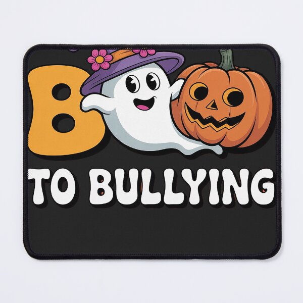 Item preview, Unity Day Boo To Bullying Awareness Ghost Pumpkin Orange designed and sold by AvagondaMind.