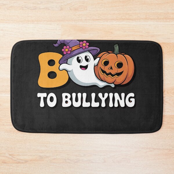 Item preview, Unity Day Boo To Bullying Awareness Ghost Pumpkin Orange designed and sold by AvagondaMind.