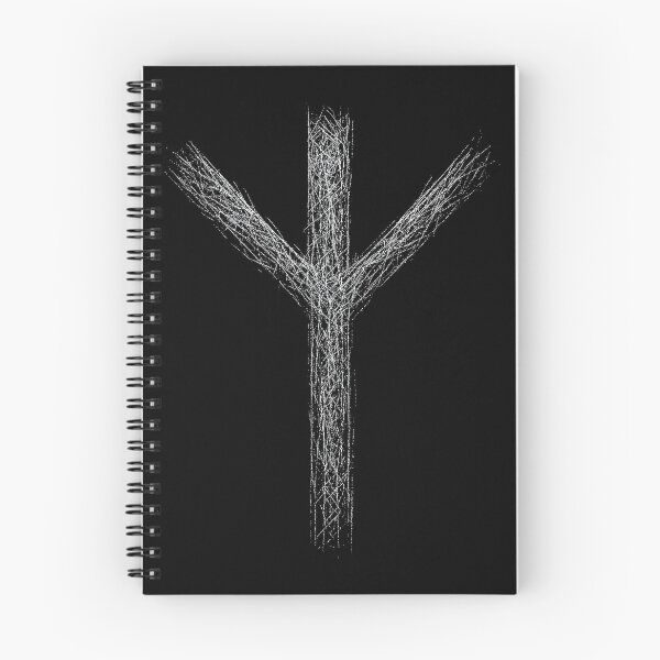 Item preview, Distressed Algiz Rune – Scratched Norse Symbol designed and sold by Mortisigil.