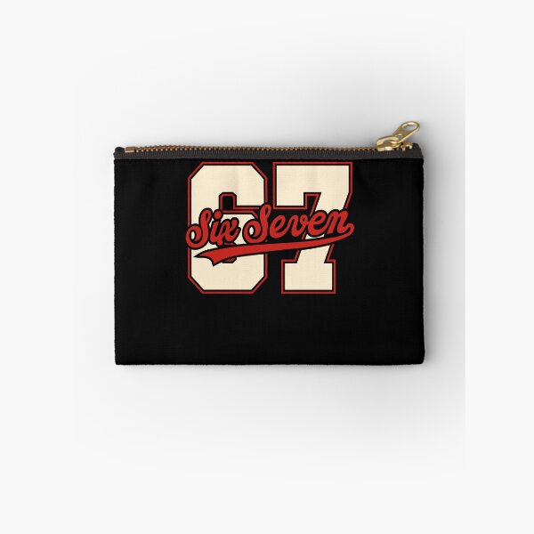 Item preview, Six Seven 6 7 Number 67 Numbered Uniform Sports Jersey Team Meme designed and sold by pansak.