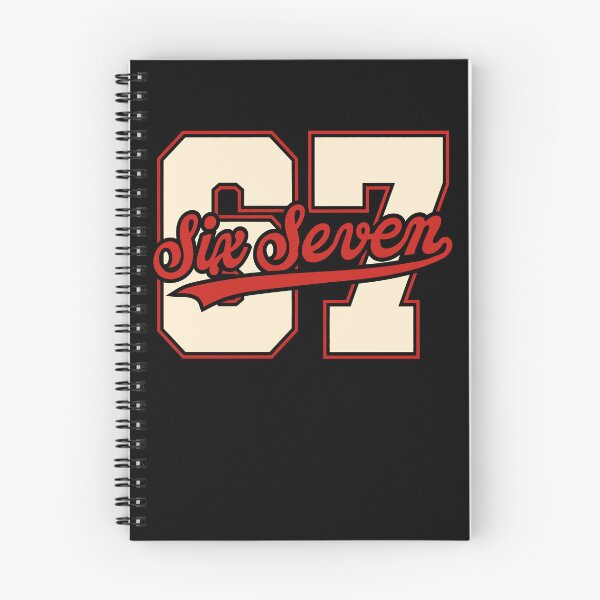 Item preview, Six Seven 6 7 Number 67 Numbered Uniform Sports Jersey Team Meme designed and sold by pansak.