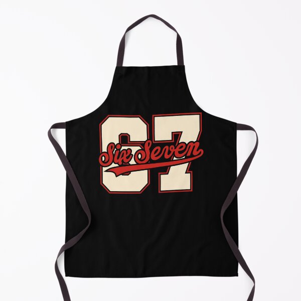 Item preview, Six Seven 6 7 Number 67 Numbered Uniform Sports Jersey Team Meme designed and sold by pansak.
