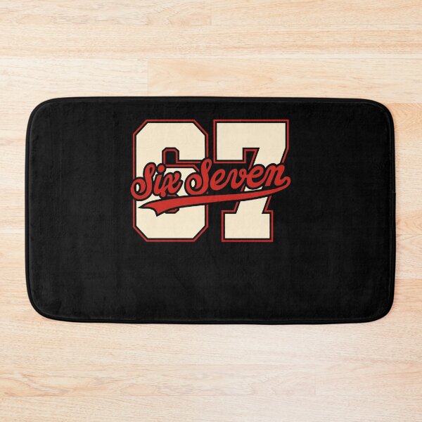 Item preview, Six Seven 6 7 Number 67 Numbered Uniform Sports Jersey Team Meme designed and sold by pansak.