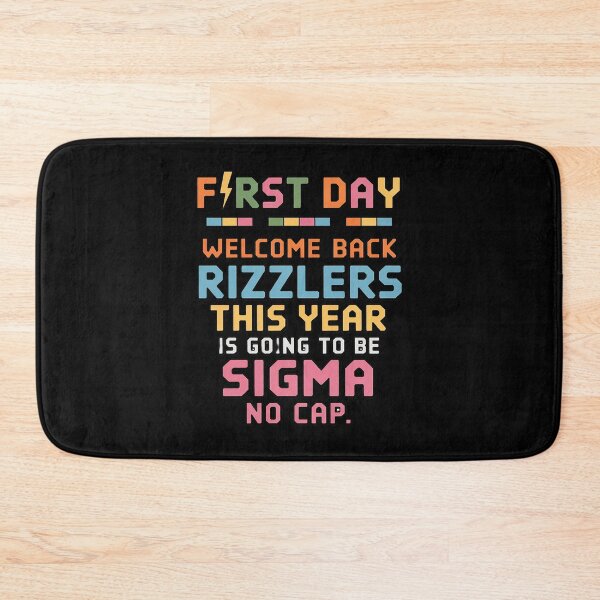 Item preview, Welcome Back Rizzlers Sigma No Cap Back To School Gen Z designed and sold by LinlinsDemons.