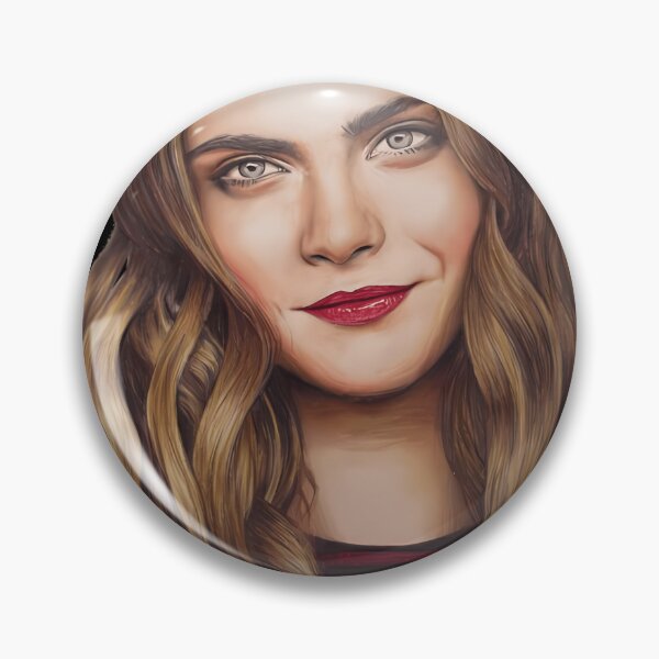 Item preview, Cara Delevingne drawing designed and sold by LauraEngelhardt.
