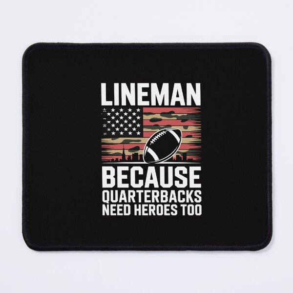 Item preview, Lineman Football Gift Patriotic American Flag Camouflage designed and sold by GalaFunny.