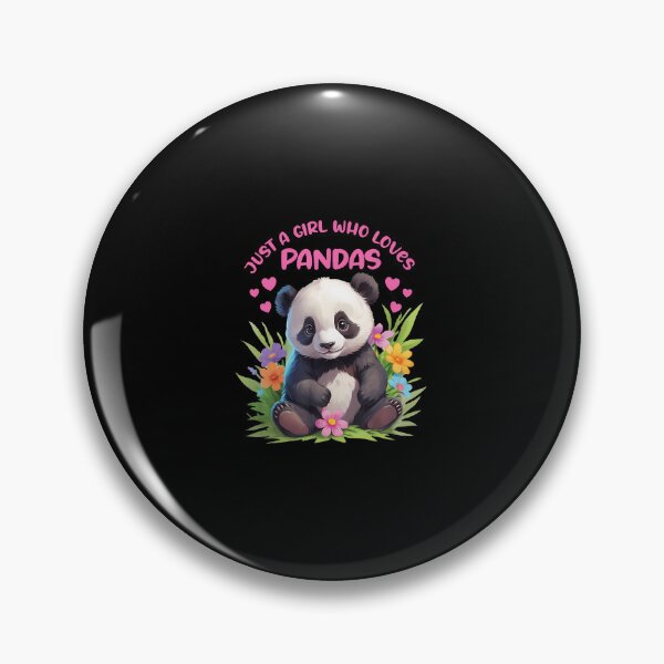 Item preview, Just A Girl Who Loves Pandas Design designed and sold by EileenDeana.