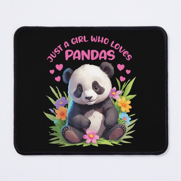 Item preview, Just A Girl Who Loves Pandas Design designed and sold by EileenDeana.
