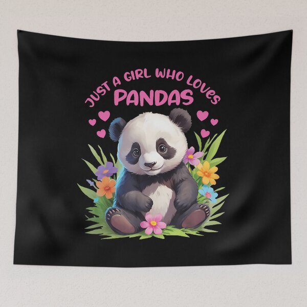 Item preview, Just A Girl Who Loves Pandas Design designed and sold by EileenDeana.