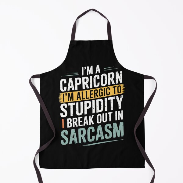 Item preview, Capricorn Funny Sarcastic Zodiac designed and sold by SyncSusscess.