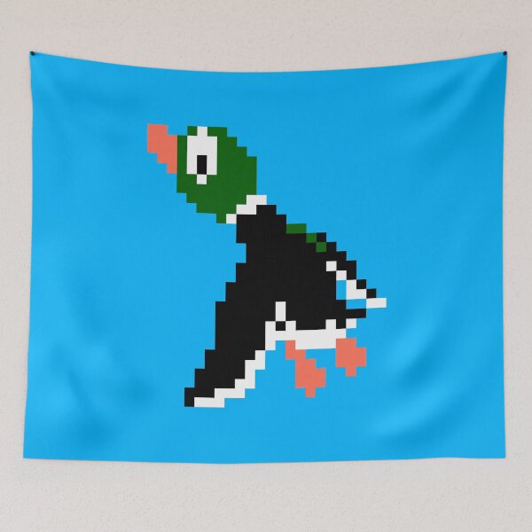 Item preview, Single Green Headed Duck Flying Away designed and sold by BlueSkyTheory.