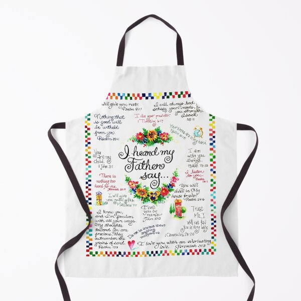 Item preview, "I Heard My Father Say" watercolor designed and sold by Eva Crawford.