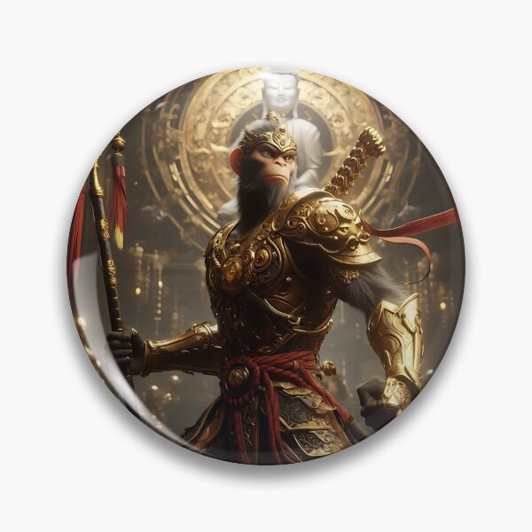 Item preview, Monkey King - Sun Wukong designed and sold by GalleryBrisArt.