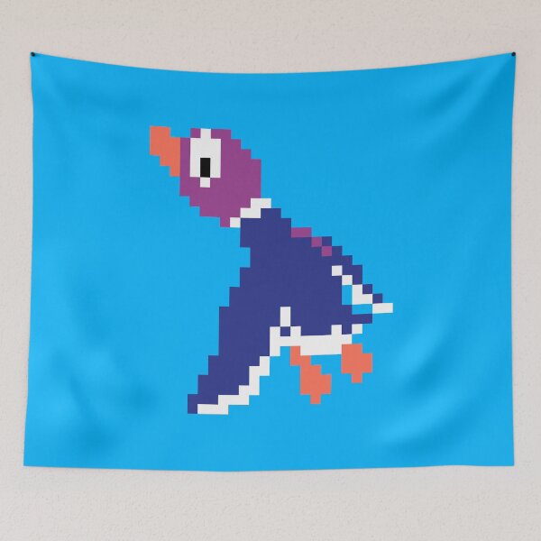 Item preview, Single Purple Headed Duck Flying Away designed and sold by BlueSkyTheory.