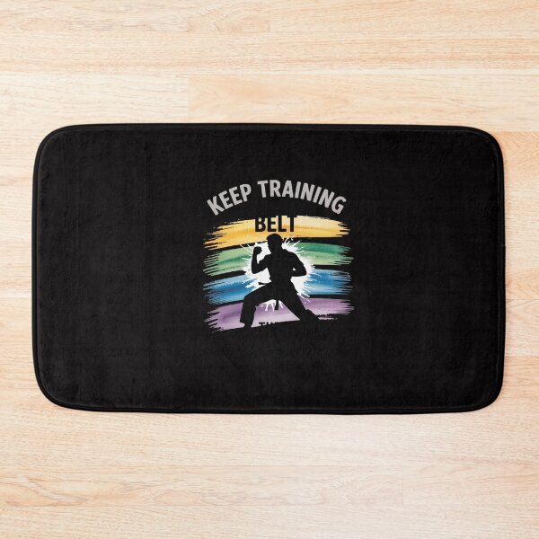 Item preview, Keep Training Until the Belt Turns Black Karate Boys Men kid designed and sold by GalaFunny.
