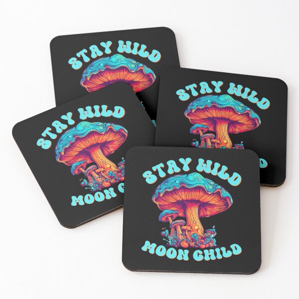 Artikelvorschau, Stay Wild Moon Child Colorful Tie Dye Psychedelic Lsd Magic entworfen und verkauft von EileenDeana.