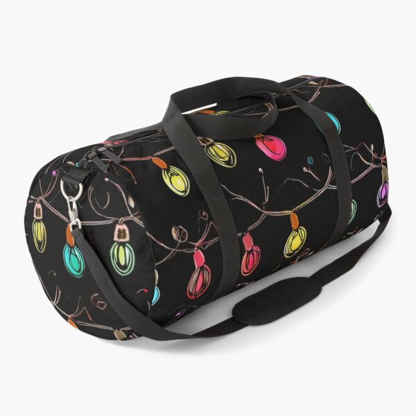 Item preview, Colorful Christmas String Lights on Black designed and sold by SassyArtistry.