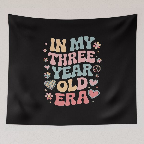 Item preview, In My Three Year Old Era Girl Boy 3rd Birthday 3 Year Old designed and sold by GalaFunny.
