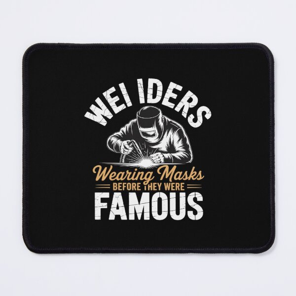 Item preview, Welders Wearing Masks Before Fame Funny Job designed and sold by LinlinsDemons.