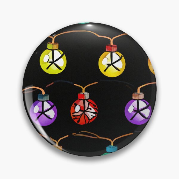 Item preview, Colorful Christmas Bulbs on Black designed and sold by SassyArtistry.
